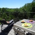 Terrasse accessible de plain pied depuis la pièce de vie